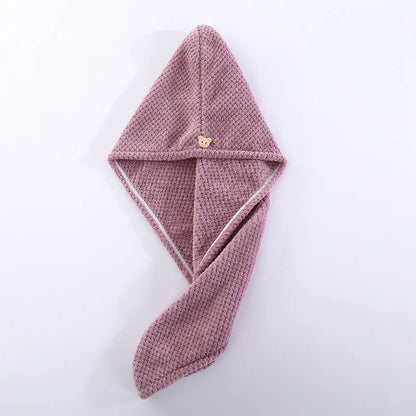 PineDry Coral Fleece Turban