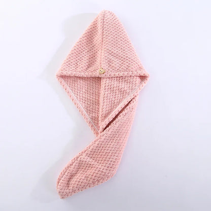 PineDry Coral Fleece Turban