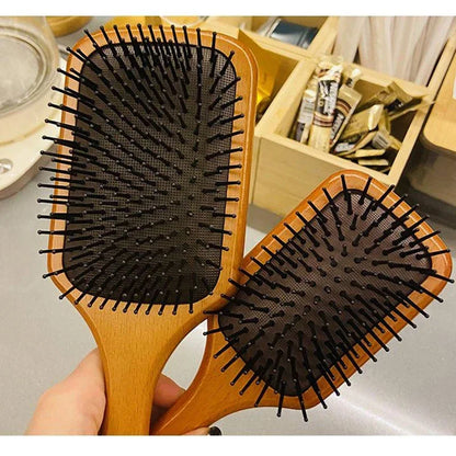 NaturEase Wooden Airbag Comb