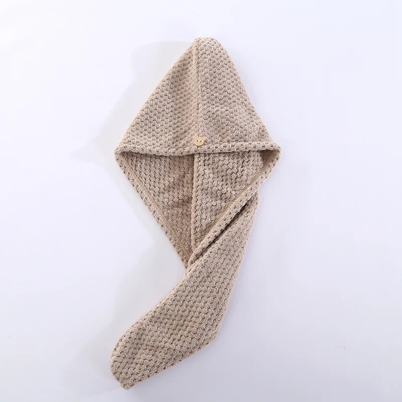 PineDry Coral Fleece Turban