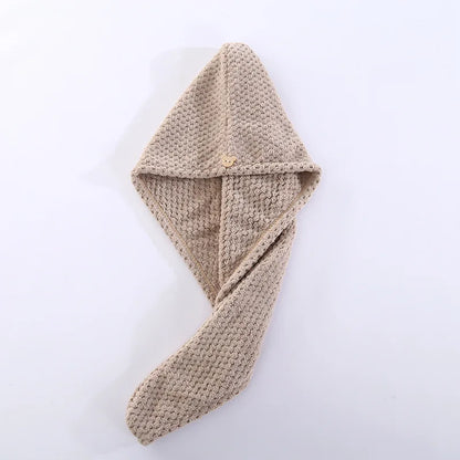 PineDry Coral Fleece Turban