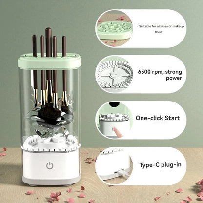 QuickClean Electric Brush Washer