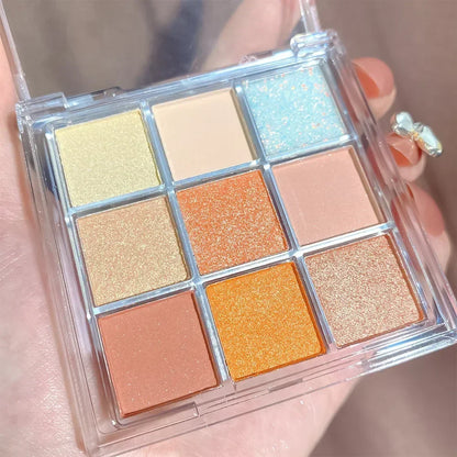 ChocoGlow 9-Color Palette