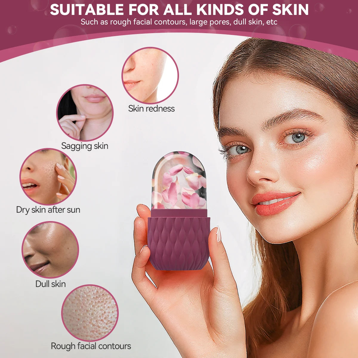 ChillGlow Reusable Ice Roller