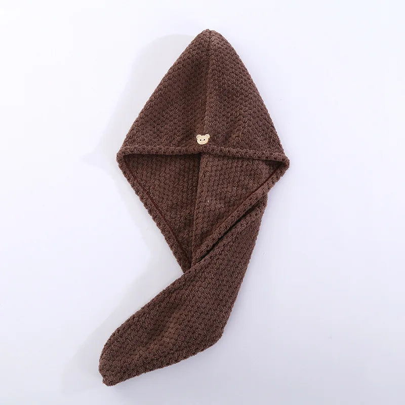 PineDry Coral Fleece Turban