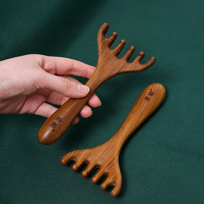GoldenClaw Sandalwood Massager