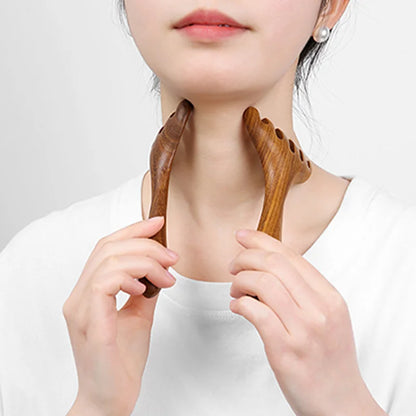 GoldenClaw Sandalwood Massager