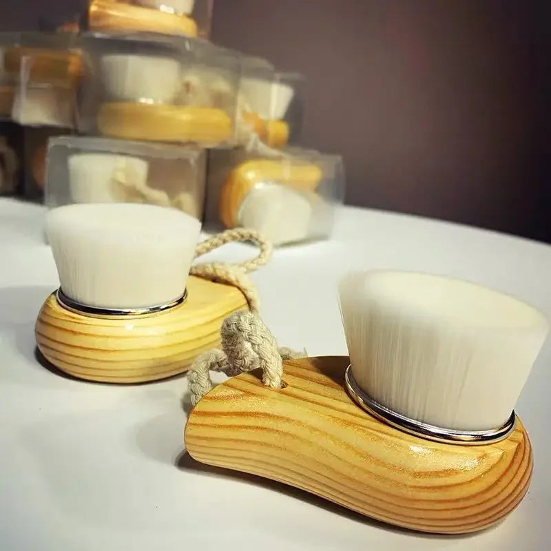 WoodGlow Facial Cleansing Brush