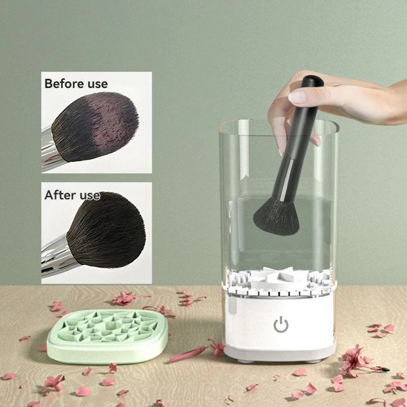 QuickClean Electric Brush Washer