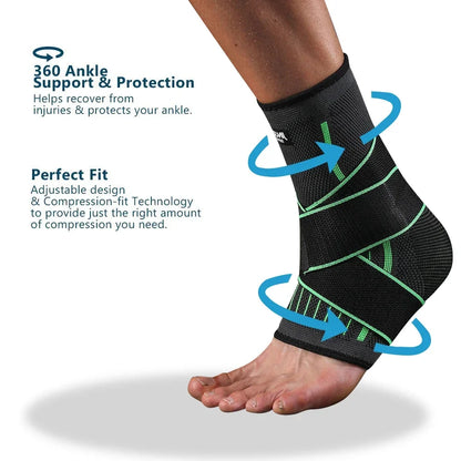 FlexiGuard Adjustable Ankle Sleeve