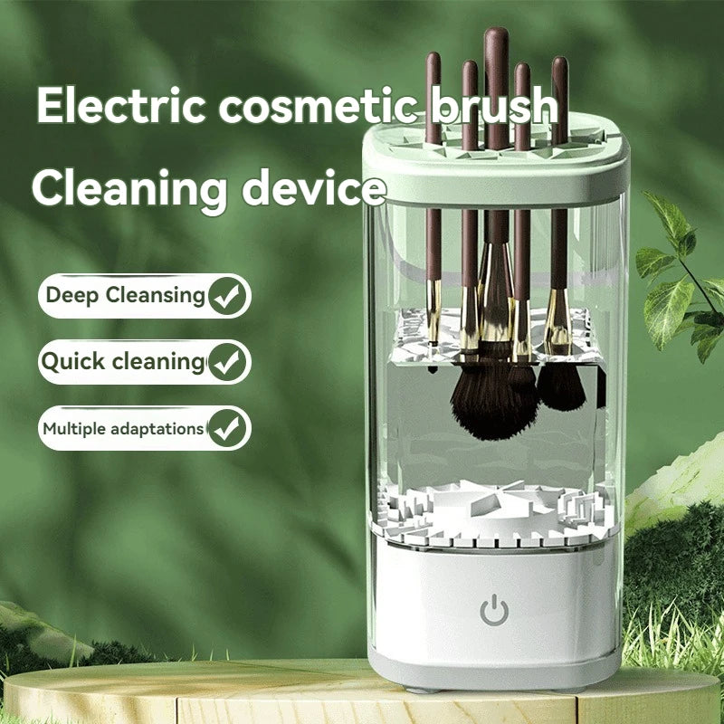 QuickClean Electric Brush Washer